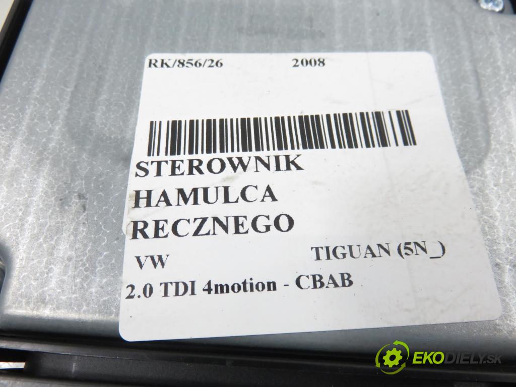 VW TIGUAN (5N_) SUV 2008 103,00 2.0 TDI 4motion - CBAB 1968,00 Riadiaca jednotka brzdy MANUÁLNY: 5N0907801B ; 16887401A