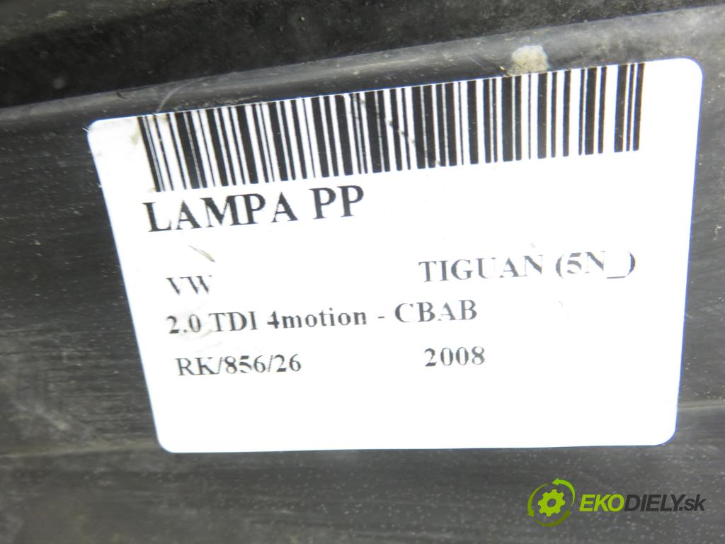 VW TIGUAN (5N_) SUV 2008 103,00 2.0 TDI 4motion - CBAB 1968,00 Svetlo PP 5N1941032AB