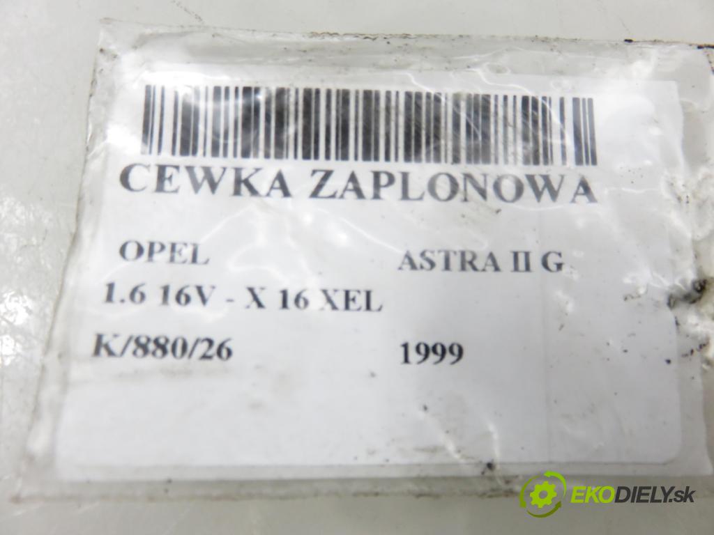 OPEL ASTRA G sedan (T98) HB 1999 74,00 1.6 16V - X 16 XEL 1598,00 Cievka zapaľovacia 206640
