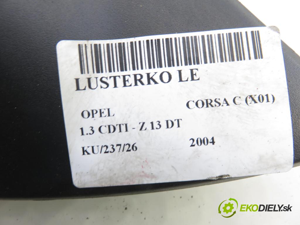 OPEL CORSA C (X01) HB 2004 51,00 1.3 CDTI - Z 13 DT 1248,00 zpětné zrcátko LE
