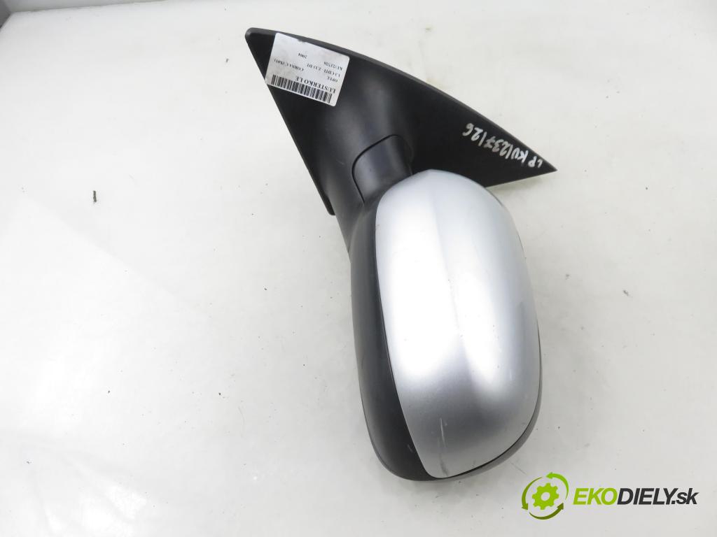 OPEL CORSA C (X01) HB 2004 51,00 1.3 CDTI - Z 13 DT 1248,00 zpětné zrcátko LE