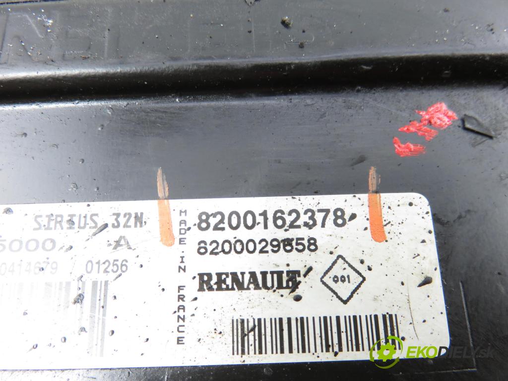 RENAULT CLIO II (BB_, CB_) HB 2001 43,00 1.2 (BB0A, BB0F, BB10, BB1K, BB28, BB2D, BB2H, CB0 1149,00 řídící jednotka motora 8200162378 ; S110115000A