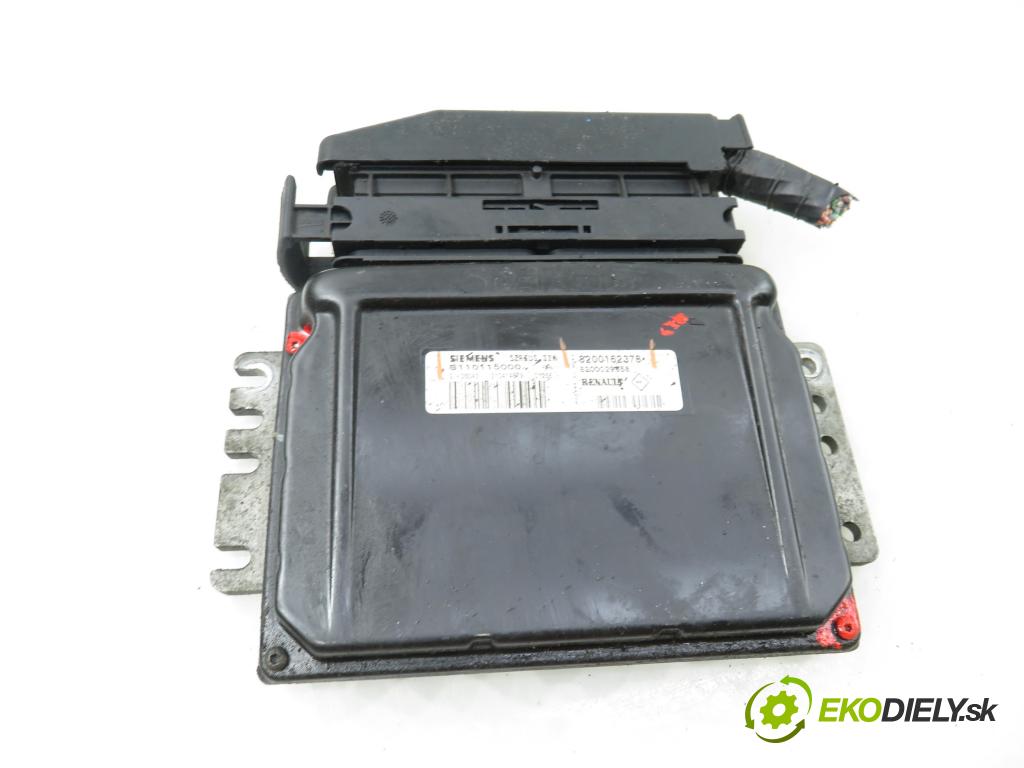 RENAULT CLIO II (BB_, CB_) HB 2001 43,00 1.2 (BB0A, BB0F, BB10, BB1K, BB28, BB2D, BB2H, CB0 1149,00 řídící jednotka motora 8200162378 ; S110115000A