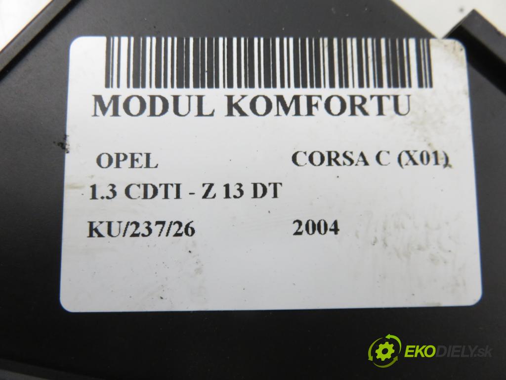 OPEL CORSA C (X01) HB 2004 51,00 1.3 CDTI - Z 13 DT 1248,00 MODUL komfortu 13111111YF