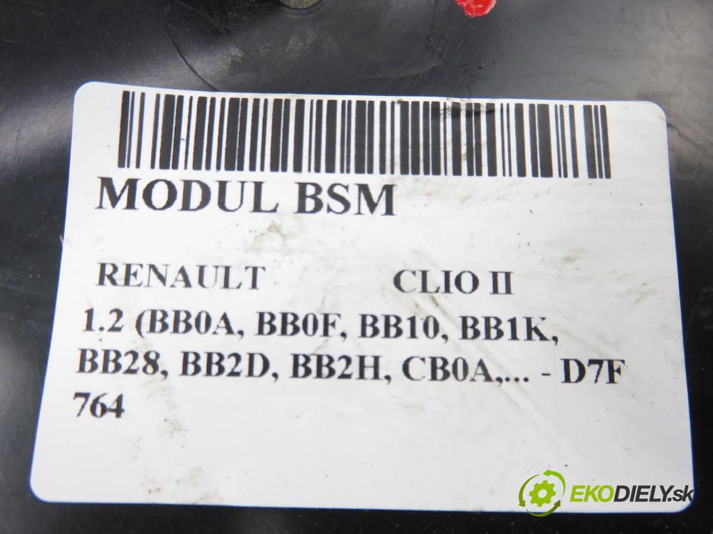 RENAULT CLIO II (BB_, CB_) HB 2001 43,00 1.2 (BB0A, BB0F, BB10, BB1K, BB28, BB2D, BB2H, CB0 1149,00 MODUL BSM 8200065817A