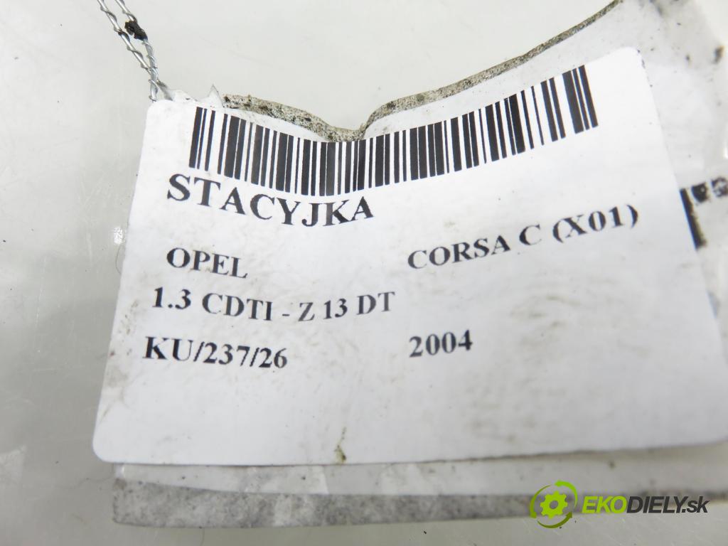 OPEL CORSA C (X01) HB 2004 51,00 1.3 CDTI - Z 13 DT 1248,00 spínačka 24413106 ; 24445098 (Spínací skříňka)