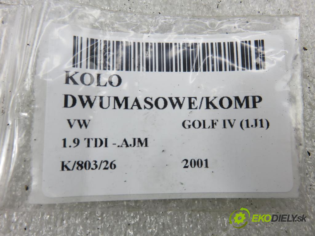 VW GOLF IV (1J1) HB 2001 85,00 1.9 TDI - AJM 1896,00 Koleso dvojvrstvové 124032110 ; 324030210 ; 415065410