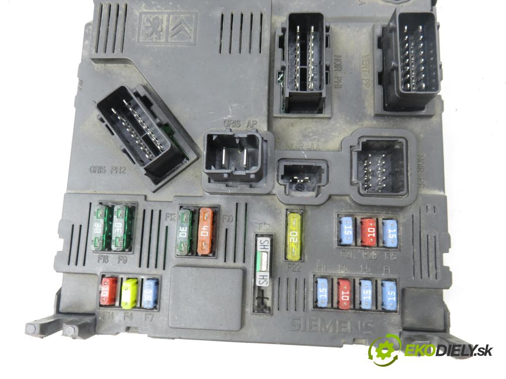 PEUGEOT PARTNER Combispace (5F) KOMBIVAN 2004 51,00 1.9 D - WJY (DW8B) 1868,00 MODUL BSI 9652474680