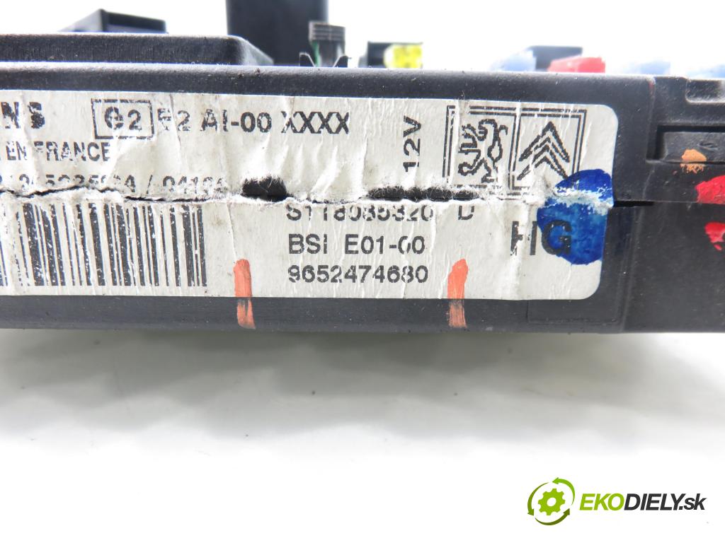 PEUGEOT PARTNER Combispace (5F) KOMBIVAN 2004 51,00 1.9 D - WJY (DW8B) 1868,00 MODUL BSI 9652474680