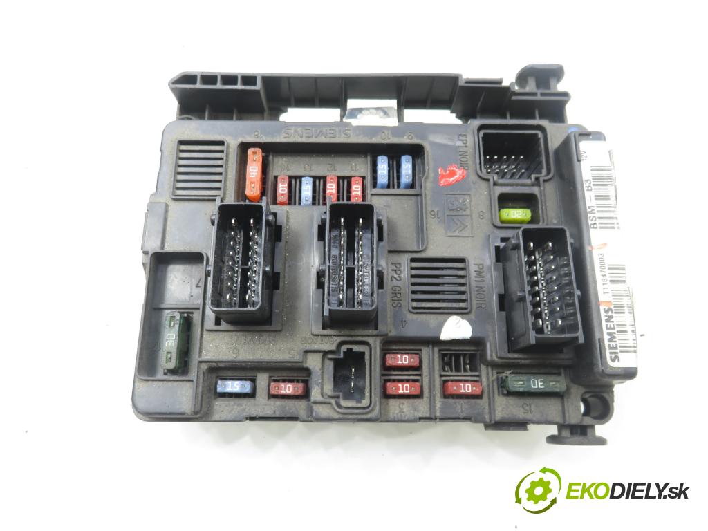 PEUGEOT PARTNER Combispace (5F) KOMBIVAN 2004 51,00 1.9 D - WJY (DW8B) 1868,00 MODUL BSM 9643498880 ; T118470003