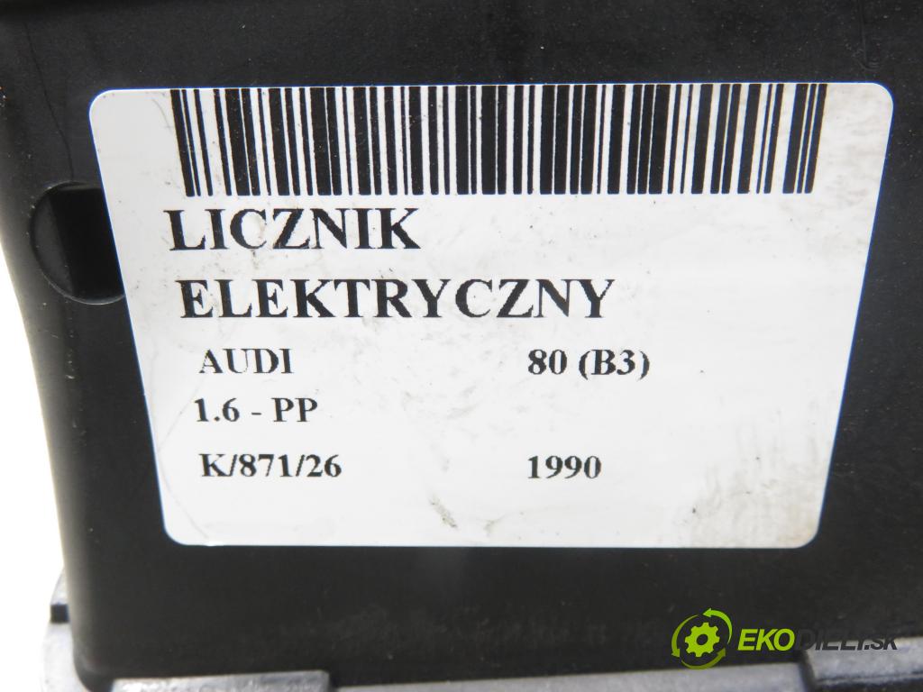 AUDI 80 (89, 89Q, 8A, B3) SEDAN 1990 51,00 1.6 - PP 1595,00 Prístrojovka elektrický 893919033BA
