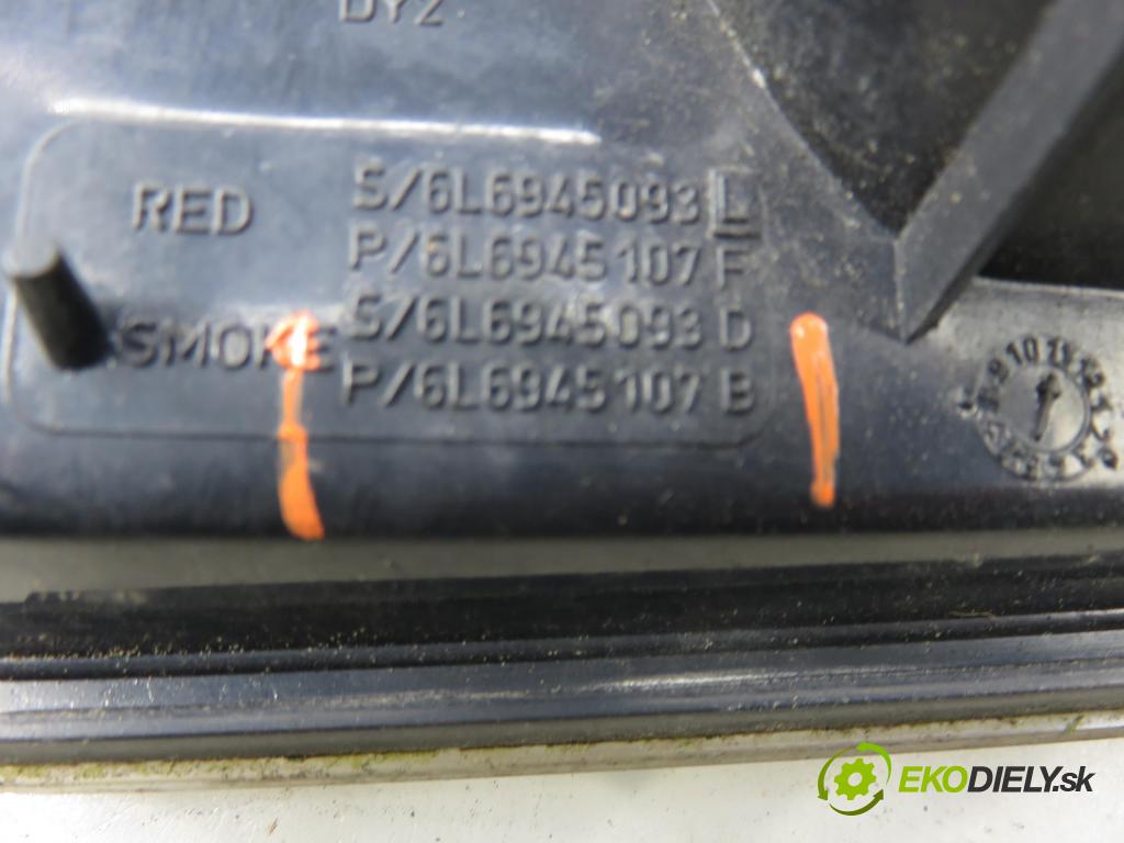 SEAT IBIZA III (6L1) HB 2006 63,00 1.4 16V - BXW 1390,00 Svetlo ľavé zadné kufor 6L6945093D ; 6L6945107B