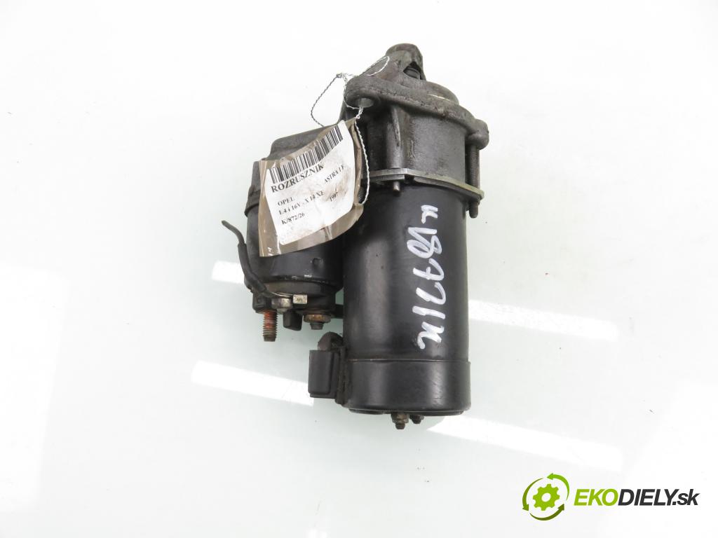 OPEL ASTRA F (T92) SEDAN 1997 66,00 1.4 i 16V - X 14 XE 1389,00 Štartér 90341777 ; D6RA62 (Štartér)