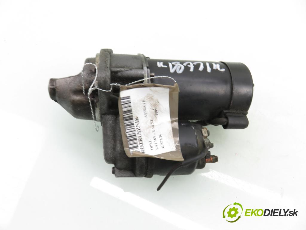 OPEL ASTRA F (T92) SEDAN 1997 66,00 1.4 i 16V - X 14 XE 1389,00 Štartér 90341777 ; D6RA62 (Štartér)