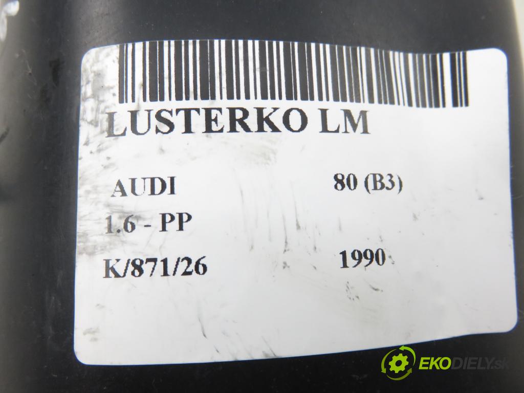 AUDI 80 (89, 89Q, 8A, B3) SEDAN 1990 51,00 1.6 - PP 1595,00 Spätné zrkadlo