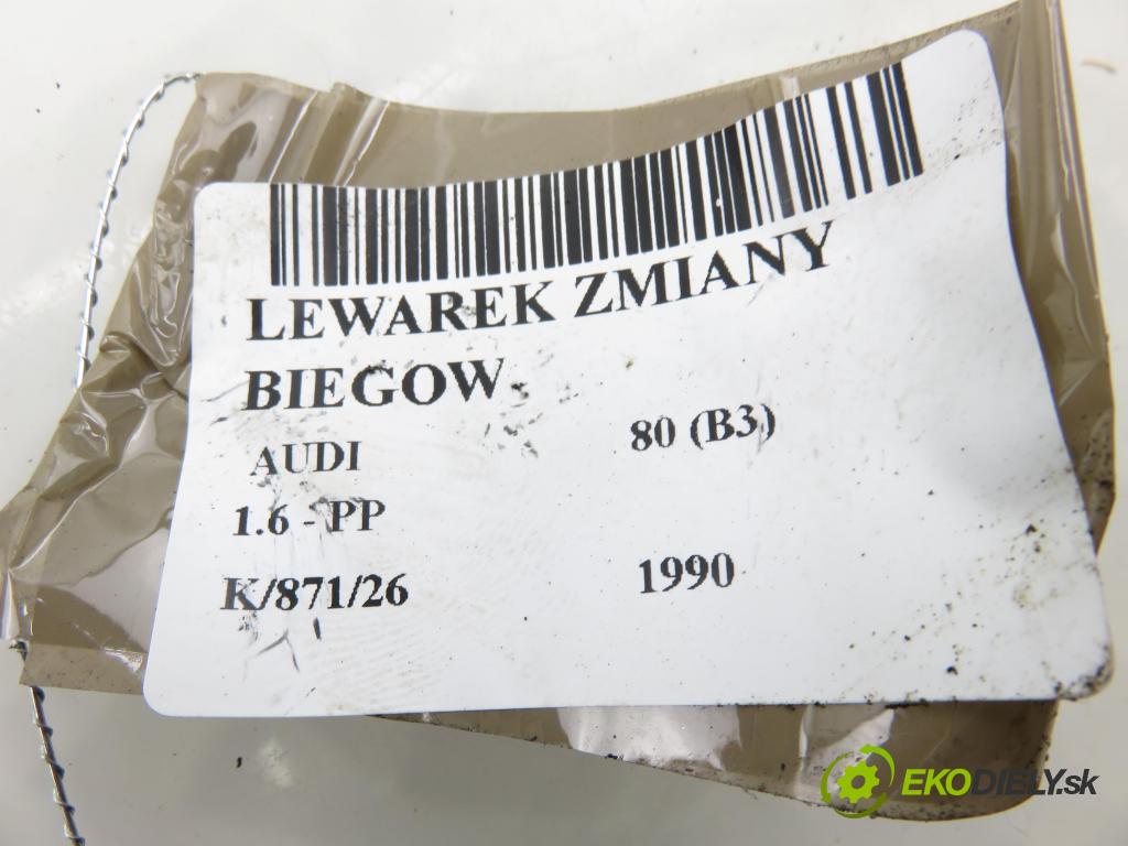 AUDI 80 (89, 89Q, 8A, B3) SEDAN 1990 51,00 1.6 - PP 1595,00 ZVEDÁK: