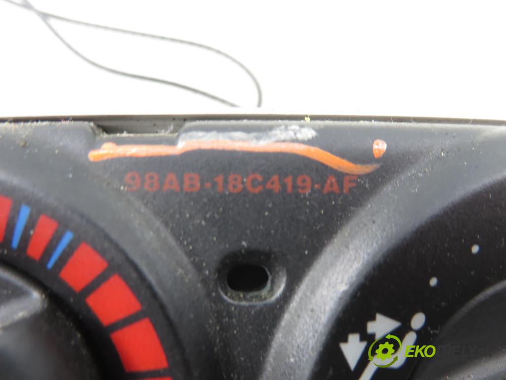 FORD FOCUS (DAW, DBW) HB 2000 96,00 2.0 16V - EDDF 1988,00 Panel kúrenia KLIMATIZACE: 98AB18C419AF