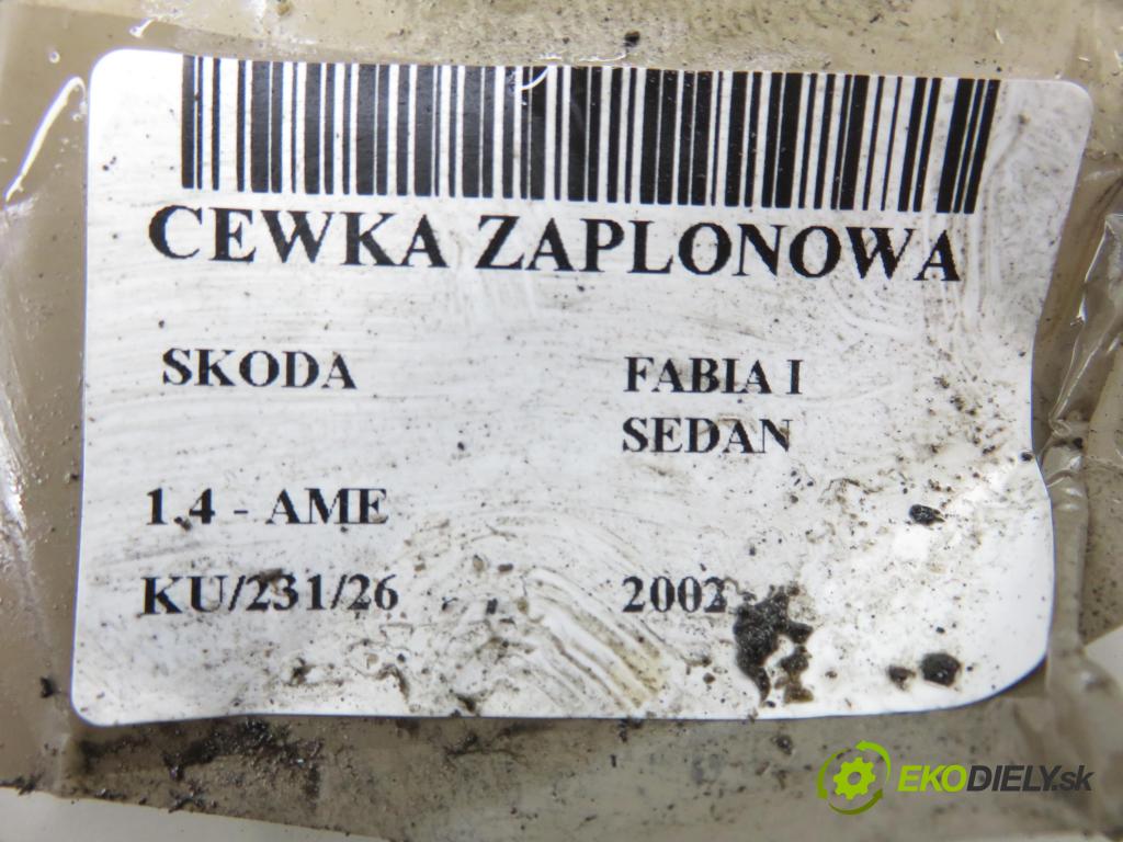 SKODA FABIA I SEDAN (6Y3) SEDAN 2002 50,00 1.4 MPI 68 - AME 1397,00 Cievka zapaľovacia 047905104B