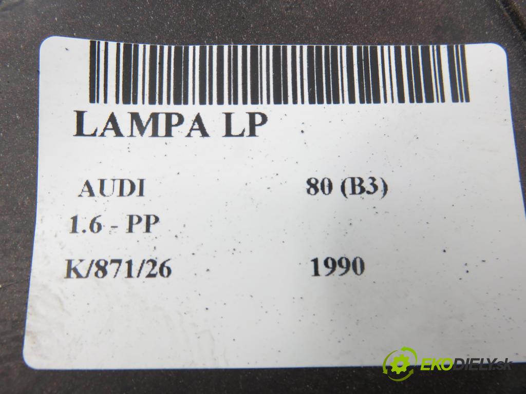 AUDI 80 (89, 89Q, 8A, B3) SEDAN 1990 51,00 1.6 - PP 1595,00 Svetlo LP