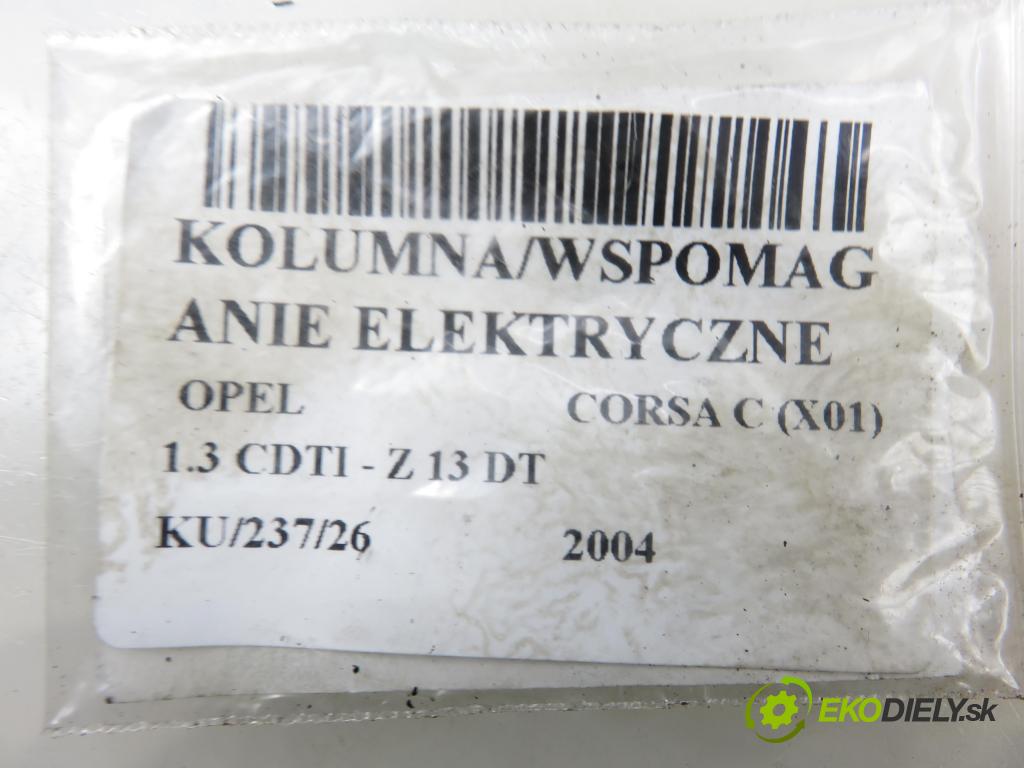 OPEL CORSA C (X01) HB 2004 51,00 1.3 CDTI - Z 13 DT 1248,00 serv/podporovanie elektrické 13136675 ; 13136672 ; Q1T17775MZZ