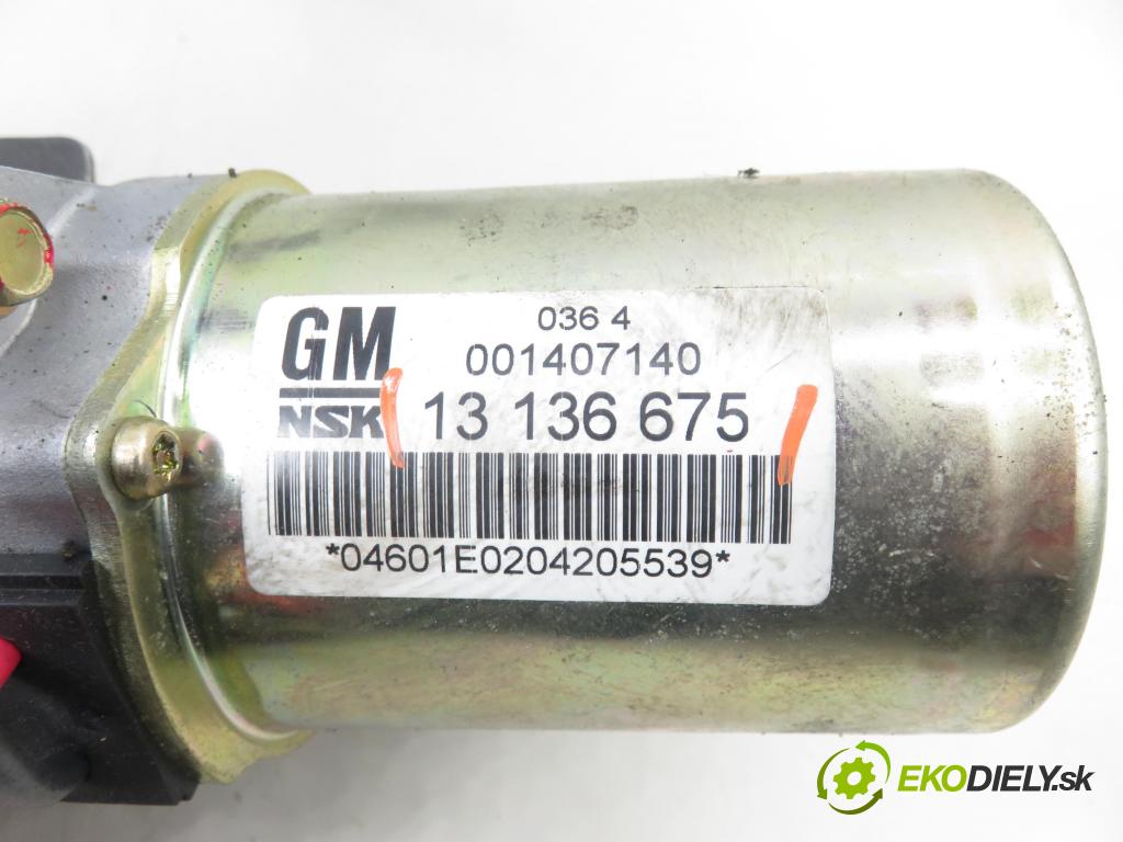 OPEL CORSA C (X01) HB 2004 51,00 1.3 CDTI - Z 13 DT 1248,00 serv/podporovanie elektrické 13136675 ; 13136672 ; Q1T17775MZZ