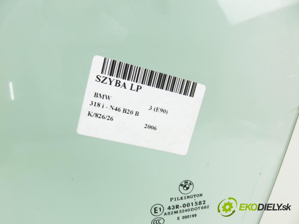 BMW 3 (E90) SEDAN 2006 95,00 318 i 129 - N46 B20 B 1995,00 Okno LP