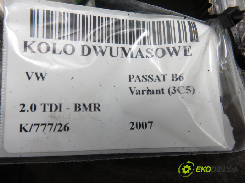 VW PASSAT B6 Variant (3C5) KOMBI 2007 125,00 2.0 TDI - BMR 1968,00 Koleso dvojhmota
