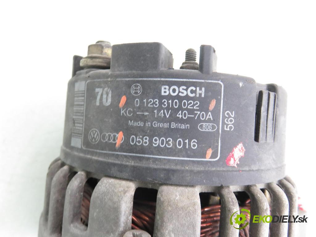 VW PASSAT B5 (3B2) SEDAN 1998 92,00 1.8 20V 125 - ADR 1781,00 Alternátor 058903016 ; 0123310022 (Alternátor)