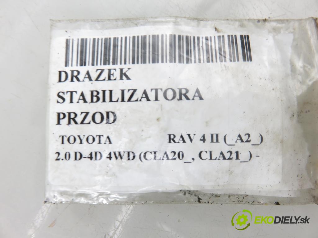 TOYOTA RAV 4 II (_A2_) SUV 2002 85,00 2.0 D-4D 4WD 116 - 1CD-FTV 1995,00 TYČ: stabilizátora predný