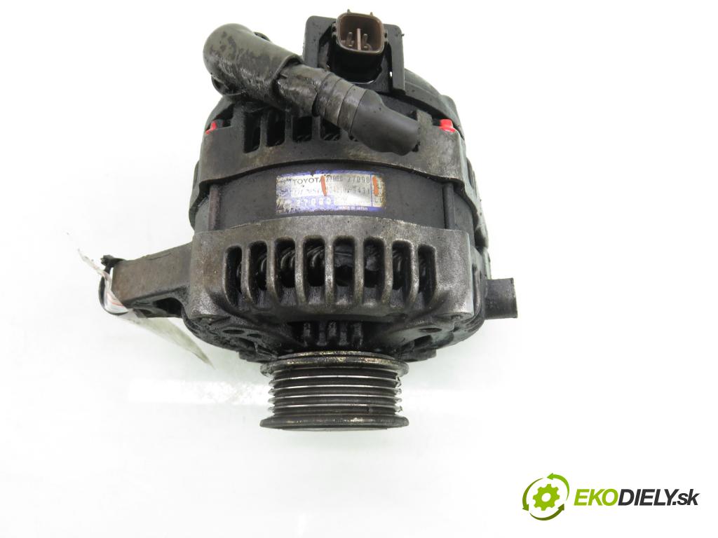 TOYOTA COROLLA Verso (ZER_, ZZE12_, R1_) MINIVAN 2005 85,00 2.0 D-4D (CUR10_) - 1CD-FTV 1995,00 Alternátor 2706027090 ; 1042103431 (Alternátor)
