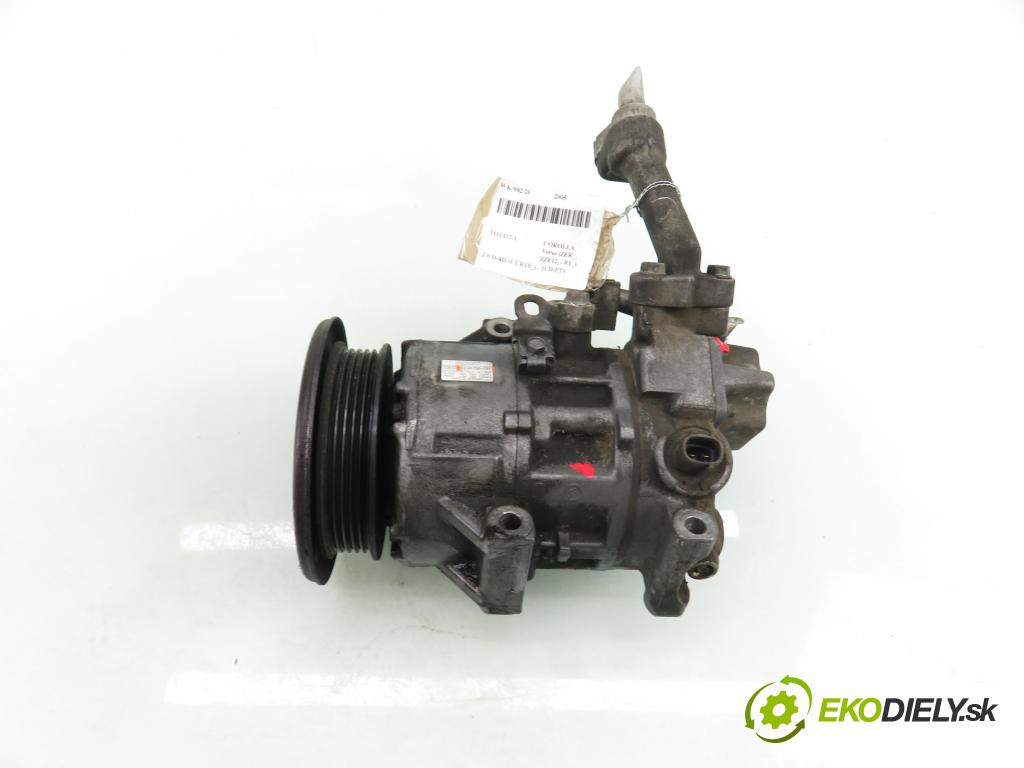 TOYOTA COROLLA Verso (ZER_, ZZE12_, R1_) MINIVAN 2005 85,00 2.0 D-4D (CUR10_) - 1CD-FTV 1995,00 KOMPRESOR: klimatizace GE4472600192 (Kompresor klimatizace)