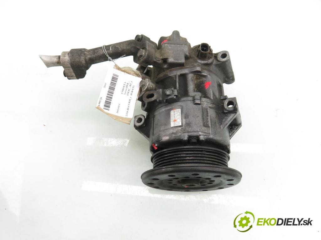 TOYOTA COROLLA Verso (ZER_, ZZE12_, R1_) MINIVAN 2005 85,00 2.0 D-4D (CUR10_) - 1CD-FTV 1995,00 KOMPRESOR: klimatizácie GE4472600192 (Kompresor klimatizácie)