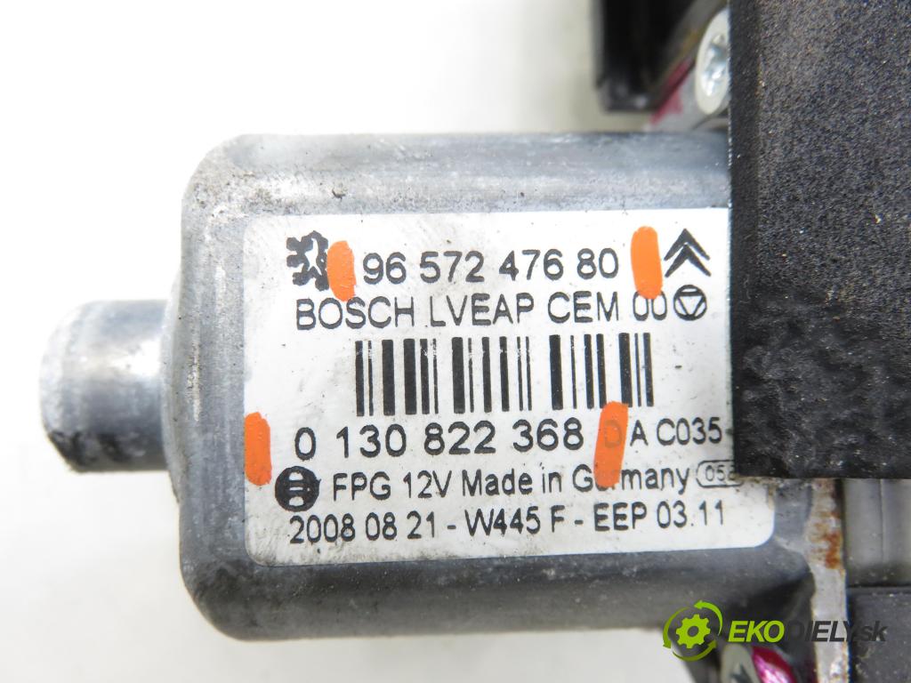 PEUGEOT 308 SW KOMBI 2008 88,00 1.6 16V - 5FW (EP6) 1598,00 Mechanizmus okien 0130822368 ; 9657247680