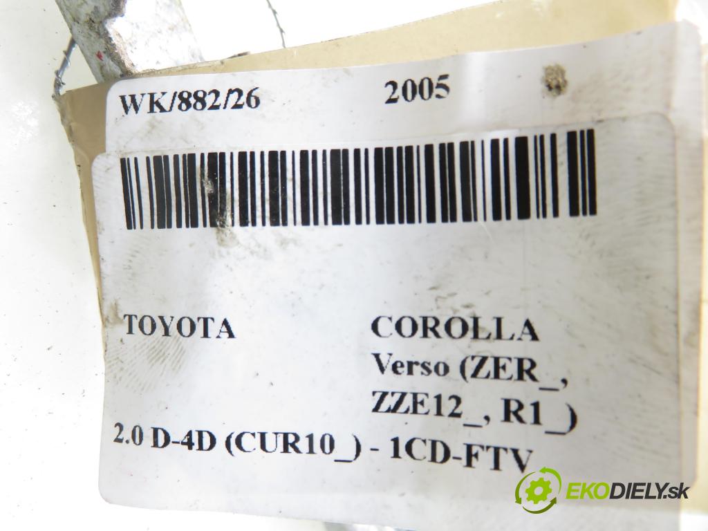 TOYOTA COROLLA Verso (ZER_, ZZE12_, R1_) MINIVAN 2005 85,00 2.0 D-4D (CUR10_) - 1CD-FTV 1995,00 Mechanizmus okien 698100F010