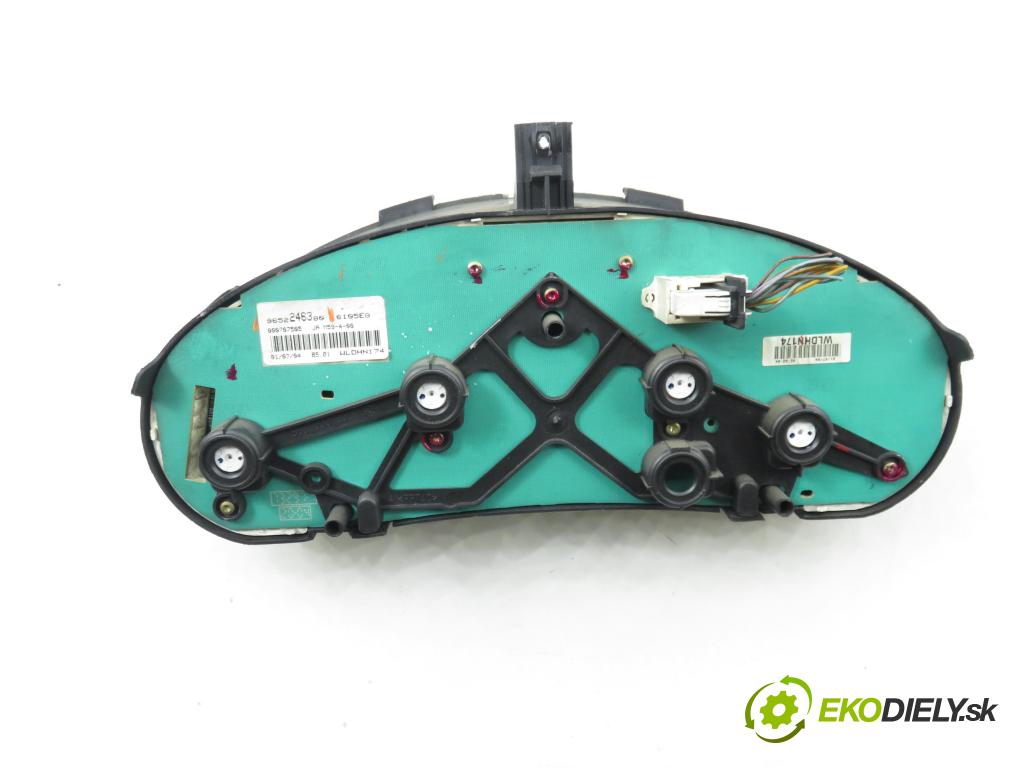 PEUGEOT PARTNER Combispace (5F) KOMBIVAN 2004 51,00 1.9 D - WJY (DW8B) 1868,00 Prístrojovka elektrický 9652246380