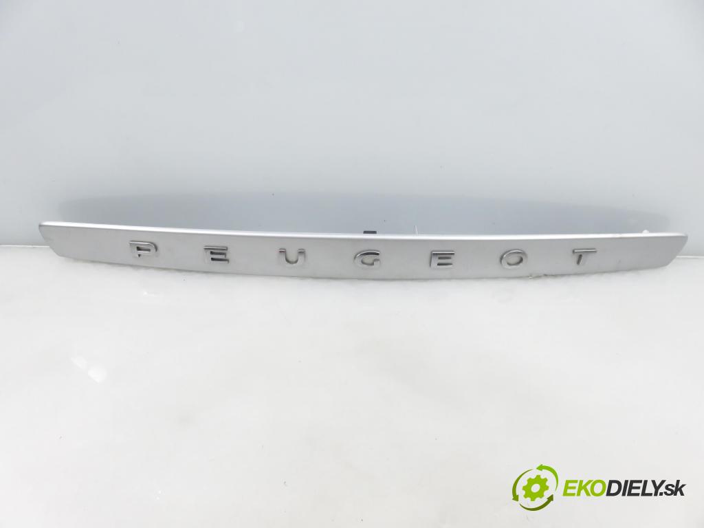 PEUGEOT 308 SW KOMBI 2008 88,00 1.6 16V - 5FW (EP6) 1598,00 Zadné čelo dverí kufor 96806028