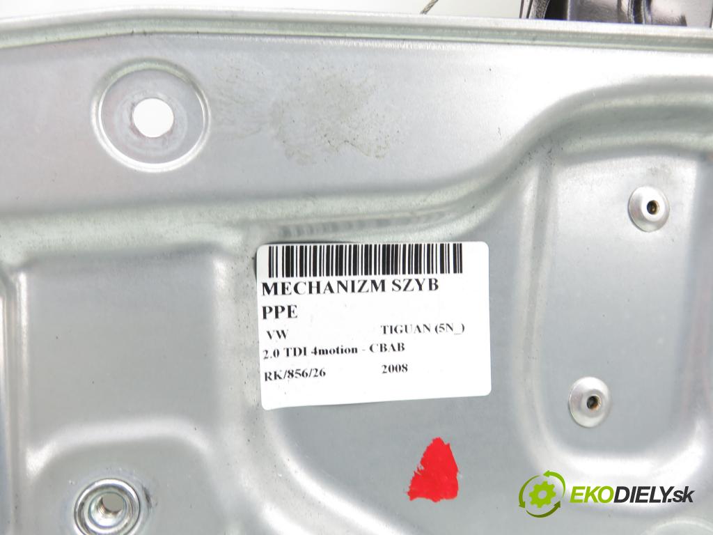 VW TIGUAN (5N_) SUV 2008 103,00 2.0 TDI 4motion - CBAB 1968,00 Mechanizmus okien 5N1837730 ; 1K0959792J ; 5N0959702