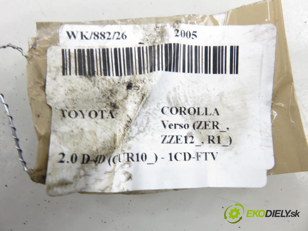 TOYOTA COROLLA Verso (ZER_, ZZE12_, R1_) MINIVAN 2005 85,00 2.0 D-4D (CUR10_) - 1CD-FTV 1995,00 Riadiaca jednotka vstreku 8987120050 ; 1310001261