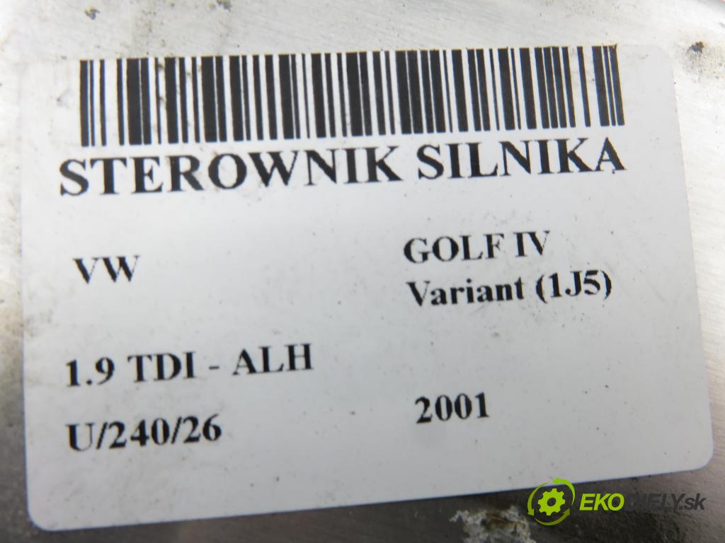 VW GOLF IV Variant (1J5) KOMBI 2001 66,00 1.9 TDI - ALH 1896,00 Riadiaca jednotka Motor 038906012FA ; 0281010650