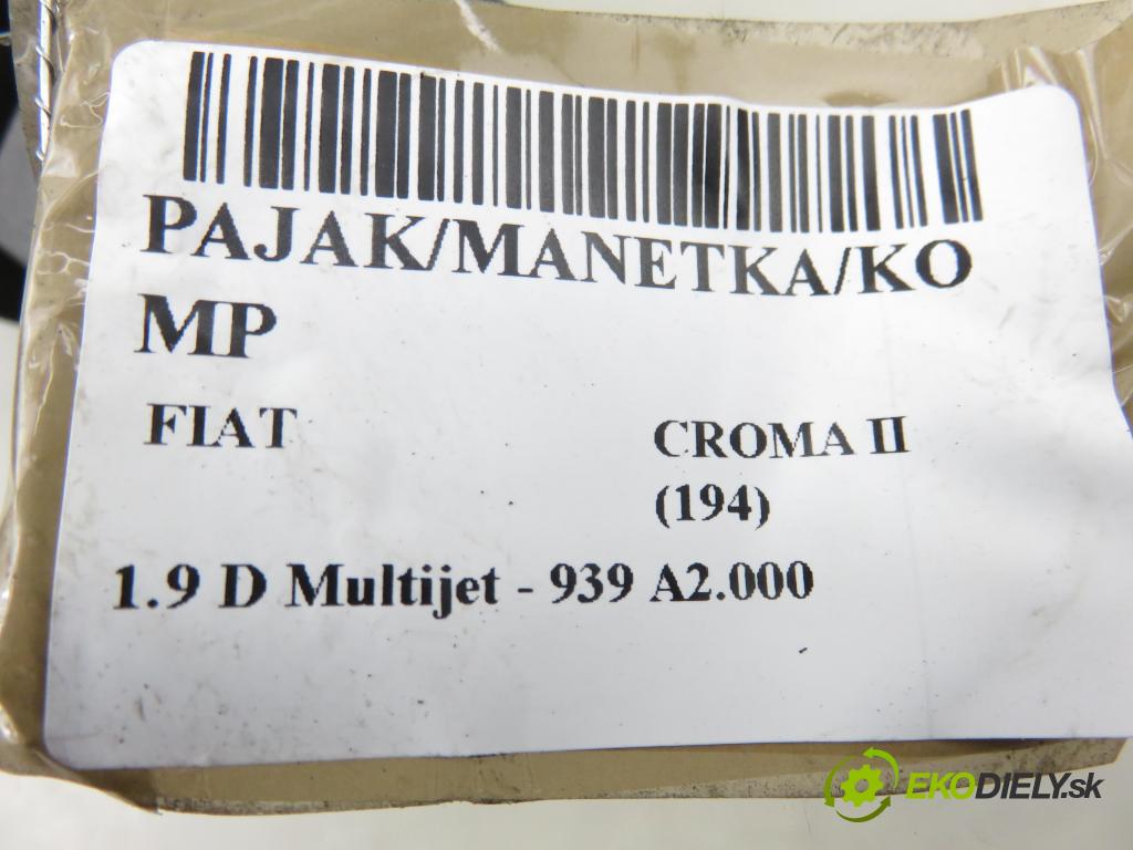 FIAT CROMA (194_) KOMBI 2006 110,00 1.9 D Multijet 150 - 939 A2.000 1910,00 páčka/prepínač 07354087570 ; 0265005499