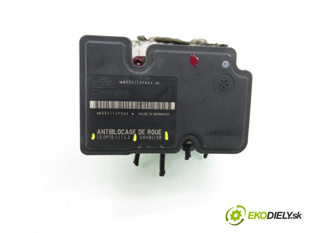 PEUGEOT 206 liftback (2A/C) HB 2002 50,00 1.4 HDi 8V 70 - 8HZ 1398,00 Pumpa ABS 10097011143 ; 5WK84108 ; 9652342980 (Pumpa ABS)