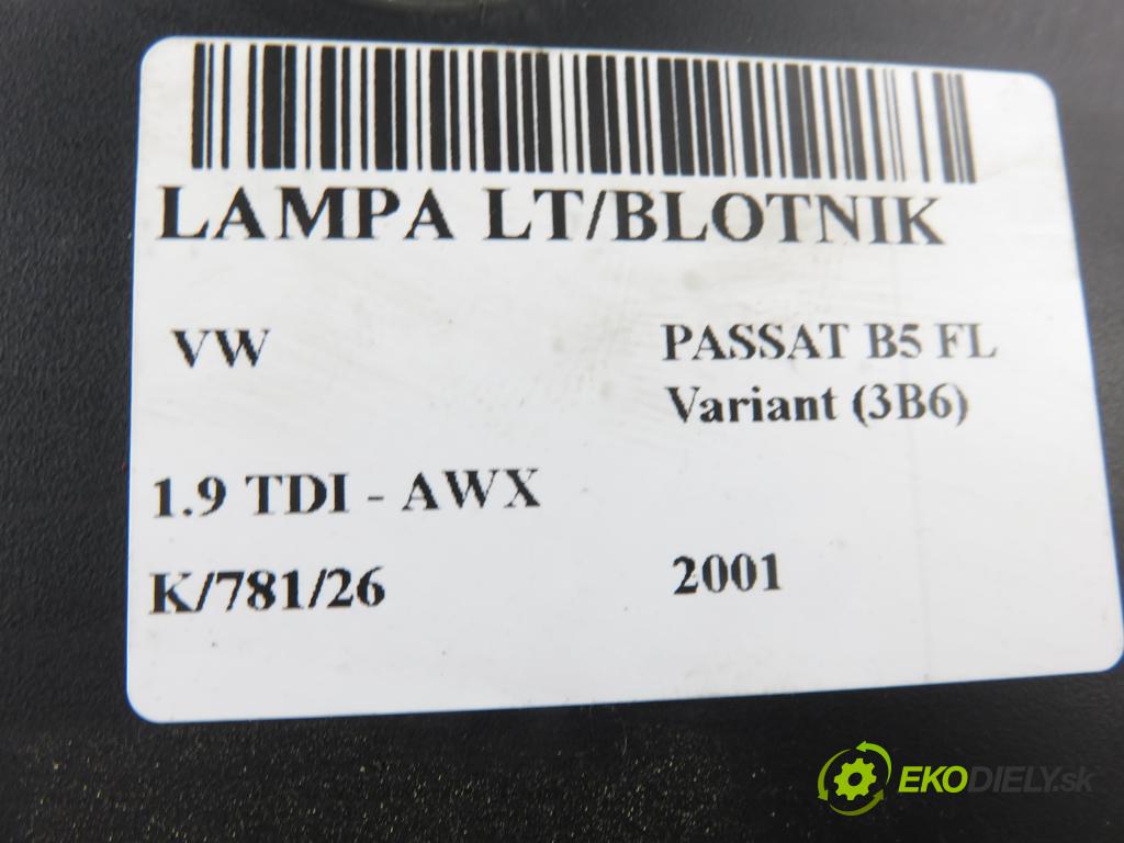 VW PASSAT B5.5 Variant (3B6) KOMBI 2001 96,00 1.9 TDI - AWX 1896,00 Svetlo ľavé zadné