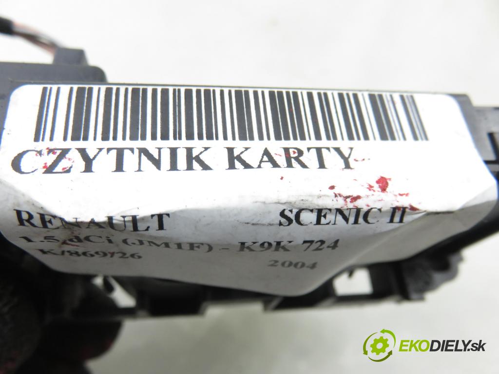 RENAULT SCENIC II (JM0/1_) MINIVAN 2004 63,00 1.5 dCi (JM1F) - K9K 724 1461,00 čítač KARTY: S118539002D ; 8200125077