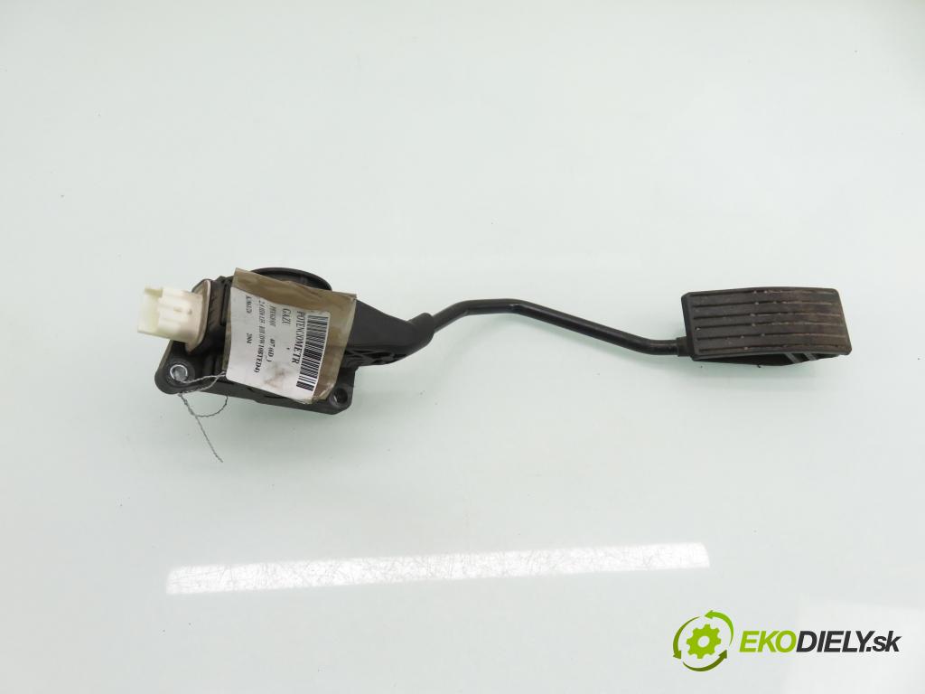 PEUGEOT 407 (6D_) SEDAN 2004 100,00 2.0 HDi 135 - RHR (DW10BTED4) 1997,00 Potenciometer plynu 0280752241 ; 9644939680 (Potenciometer plynového pedálu)