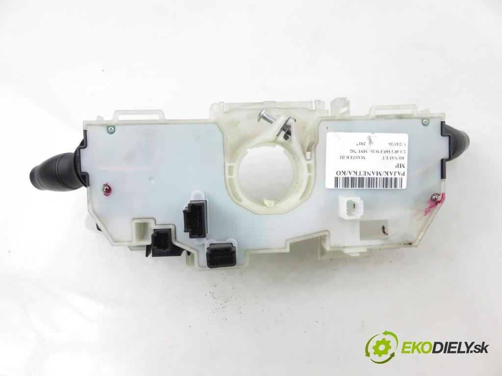 RENAULT MASTER III Platforma / podwozie (EV, HV, UV) KABINA/PLATFORMA 2017 120,00 2.3 dCi 165 FWD - M9T 702 2298,00 páčka/prepínač 255679223R