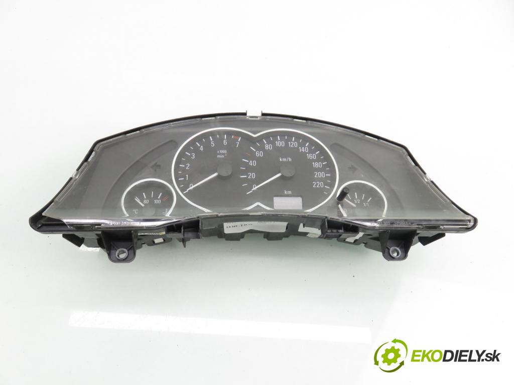 OPEL MERIVA A nadwozie wielkoprzestrzenne (MPV) (X03) HB 2003 74,00 1.6 16V - Z 16 XE 1598,00 Prístrojovka elektrický 13163913DH