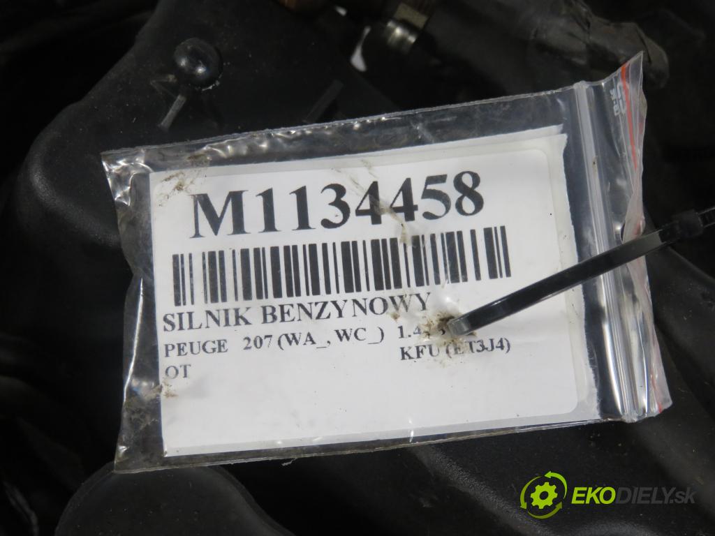 PEUGEOT 207 (WA_, WC_) HB 2007 65,00 1.4 16V - KFU (ET3J4) 1360,00 motor BENZÍN KFU