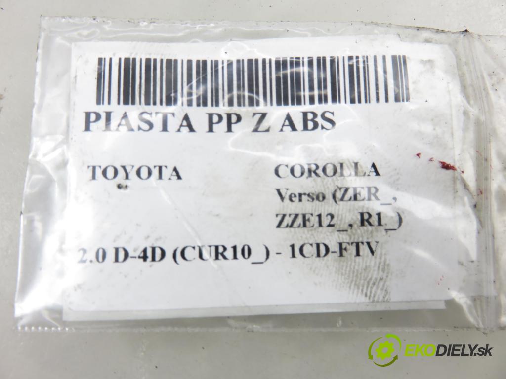 TOYOTA COROLLA Verso (ZER_, ZZE12_, R1_) MINIVAN 2005 85,00 2.0 D-4D (CUR10_) - 1CD-FTV 1995,00 náboj PP ABS