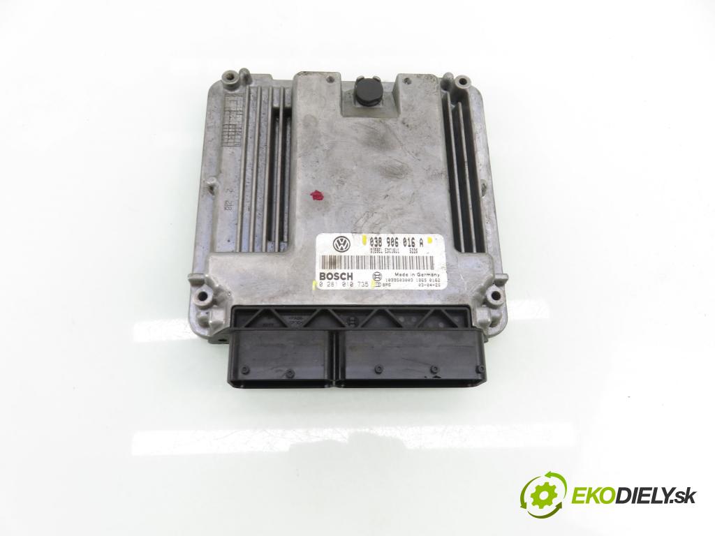 VW TRANSPORTER V Autobus (7HB, 7HJ, 7EB, 7EJ, 7EF, 7EG, 7HF, 7E BUS 2003 77,00 1.9 TDI - AXB 1896,00 Riadiaca jednotka Motor 038906016A ; 0281010735