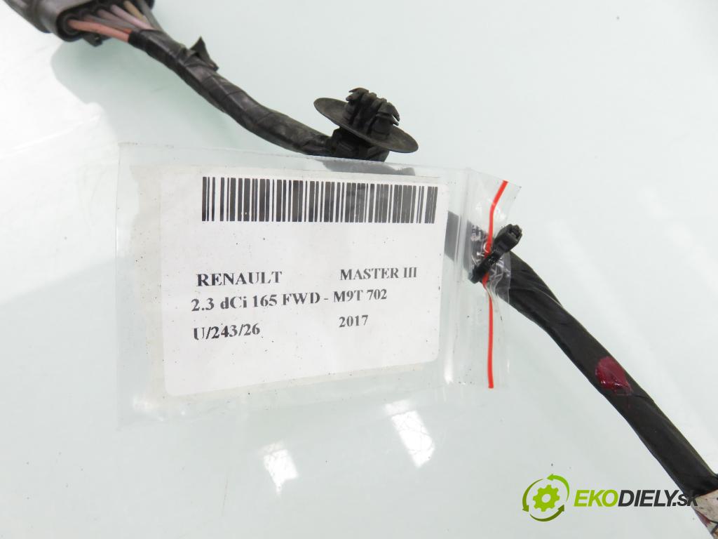 RENAULT MASTER III Platforma / podwozie (EV, HV, UV) KABINA/PLATFORMA 2017 120,00 2.3 dCi 165 FWD - M9T 702 2298,00 BALÍČEK: elektrická 240544488R